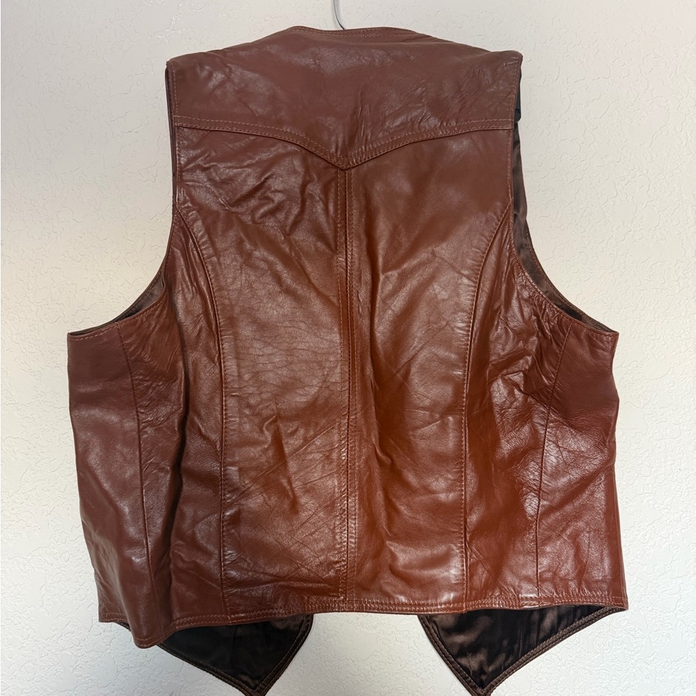 Leather jacket vests - Picture 2 of 4